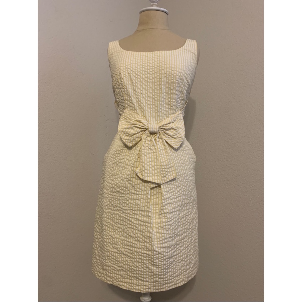 Searsucker mini dress